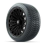 GTW® Blur Gloss Black 16" Wheels with 225/40-R16 Mamba Street Tires - Full Set