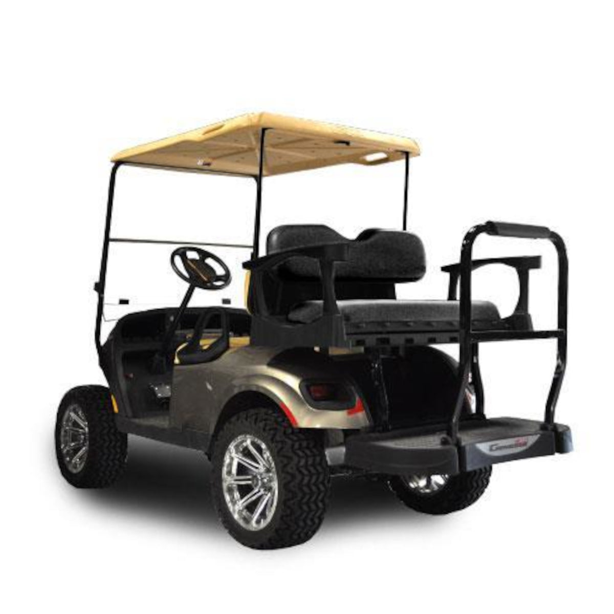 EZGO RXV MadJax Genesis 300 Rear Seat - Standard Black