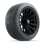 GTW® Phantom Gloss Black 16" Wheels with 225/40-R16 Mamba Street Tires - Full Set
