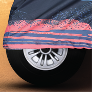 Twilight Bay Golf Cart Cover rear angle view