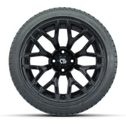 GTW® Monaco Gloss Black 16" Wheels with 225/40-R16 Mamba Street Tires - Full Set