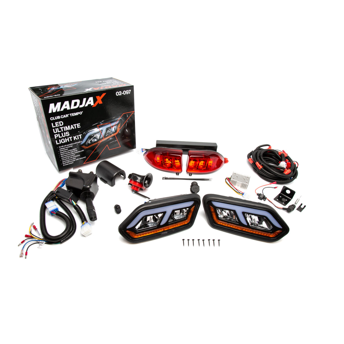 MadJax Ultimate Plus LED Golf Cart Light Kit Club Car Tempo