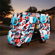 Liberty Golf Cart Cover side view