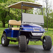 Golf Cart Fold-Down Windshield Clear EZGO TXT