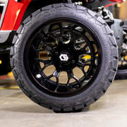 GTW Assault 15in Golf Cart Wheel Gloss Black view 9