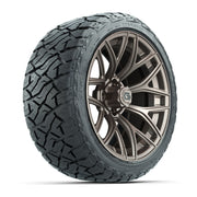 GTW® Monaco Matte Bronze 16" Wheels with 225/40-R16 Maverick A/T Tires - Full Set