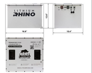 Lithium Rhino 48V 170Ah 300A BMS Conversion Kit