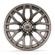 GTW 16x7 Monaco Golf Cart Wheel Matte Bronze view 2 - Fits Club Car EZGO Yamaha