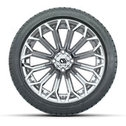 GTW® Phantom Chrome 16" Wheels with 225/40-R16 Mamba Street Tires - Full Set