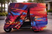 It's 5 O'Clock Somewhere Golf Cart Cover - 4-Passenger - Fits Club Car EZGO Yamaha