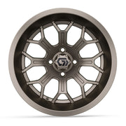 GTW Assault 15in Golf Cart Wheel Matte Bronze view 2