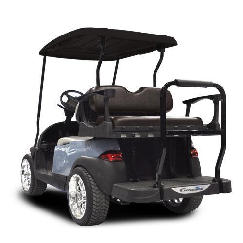 Club Car DS MadJax Genesis 300 Rear Seat - Standard Black