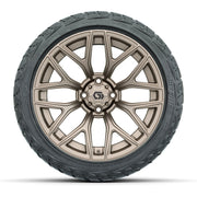 GTW® Monaco Matte Bronze 16" Wheels with 225/40-R16 Maverick A/T Tires - Full Set
