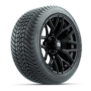 GTW® Monaco Gloss Black 16" Wheels with 225/40-R16 Mamba Street Tires - Full Set