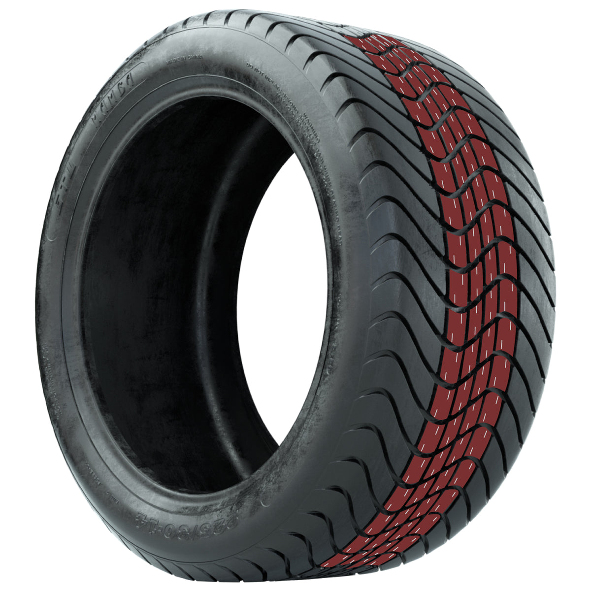 Golf Cart 12in Alloy Wheel and All-Terrain Tire Set of 4 view 10 - Fits Club Car EZGO Yamaha