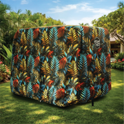 Electric Canopy Golf Cart Cover zipper detail