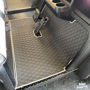 Xtreme Floor Mats for EZGO TXT / S2 / Workhorse / Express S4 / Valor / Cushman / Navitas - Black/Grey