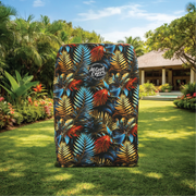 Electric Canopy Golf Cart Cover rear angle view