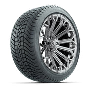 GTW® Phantom Chrome 16" Wheels with 225/40-R16 Mamba Street Tires - Full Set