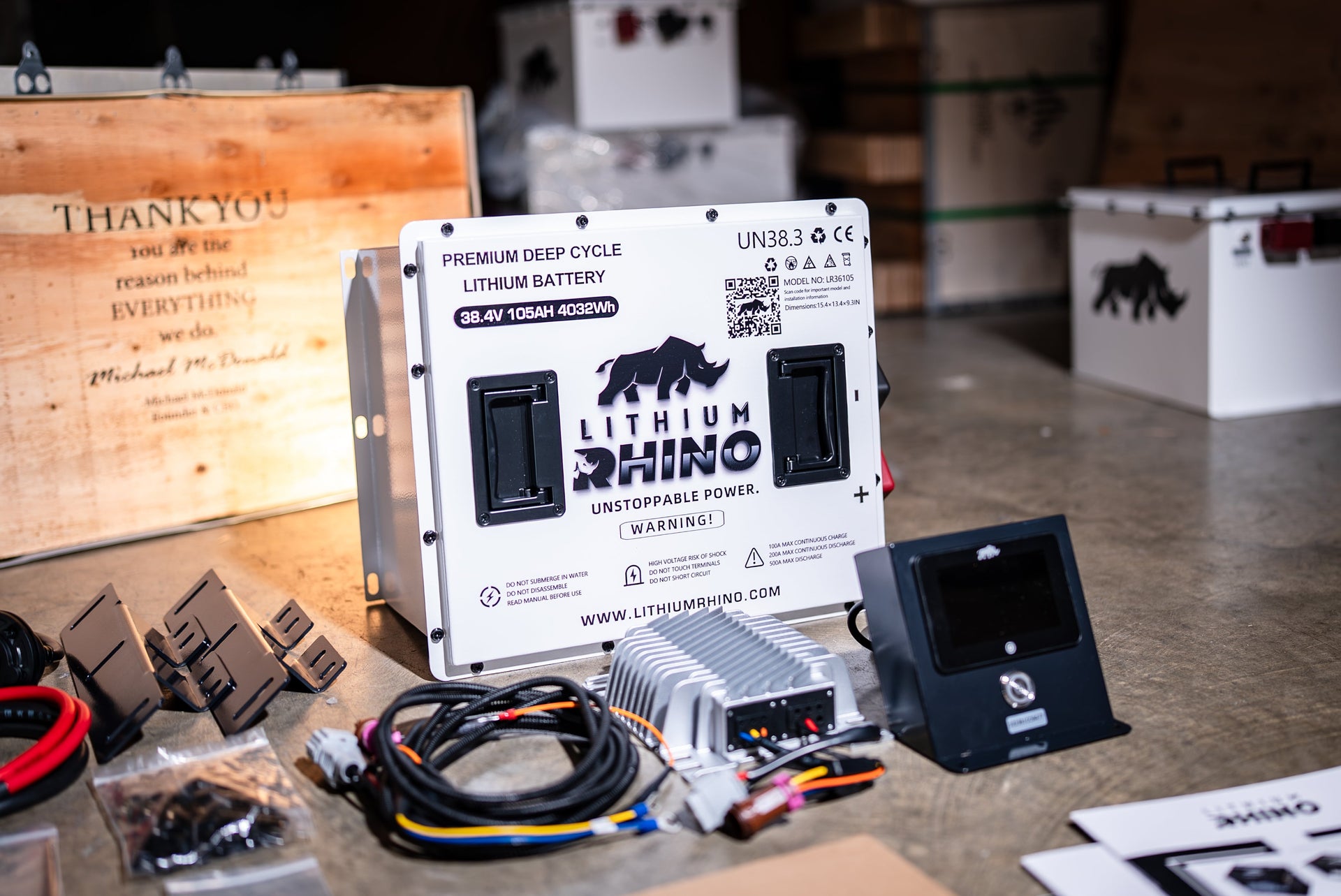 Lithium Rhino 36V 105Ah Conversion Kit