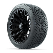 GTW® Phantom Gloss Black 16" Wheels with 225/40-R16 Mamba Street Tires - Full Set
