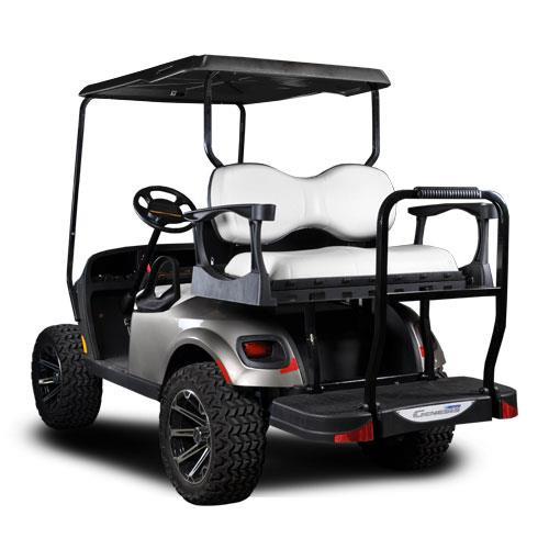 EZGO TXT MadJax Genesis 300 Rear Seat - Deluxe White
