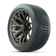 GTW® Monaco Matte Bronze 16" Wheels with 225/40-R16 Mamba Street Tires - Full Set