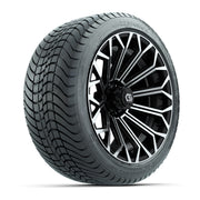 GTW® Phantom Black/Machined 16" Wheels with 225/40-R16 Mamba Street Tires - Full Set
