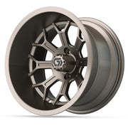 GTW Assault 15in Golf Cart Wheel Matte Bronze view 3