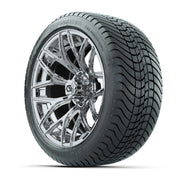 GTW® Monaco Chrome 16" Wheels with 225/40-R16 Mamba Street Tires - Full Set
