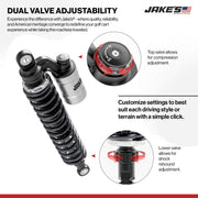Jake's Long Travel Lift Kit for EZGO TXT Electric 2013.5-Up