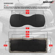 Club Car DS MadJax Genesis 300 Rear Seat - cargo bed detail