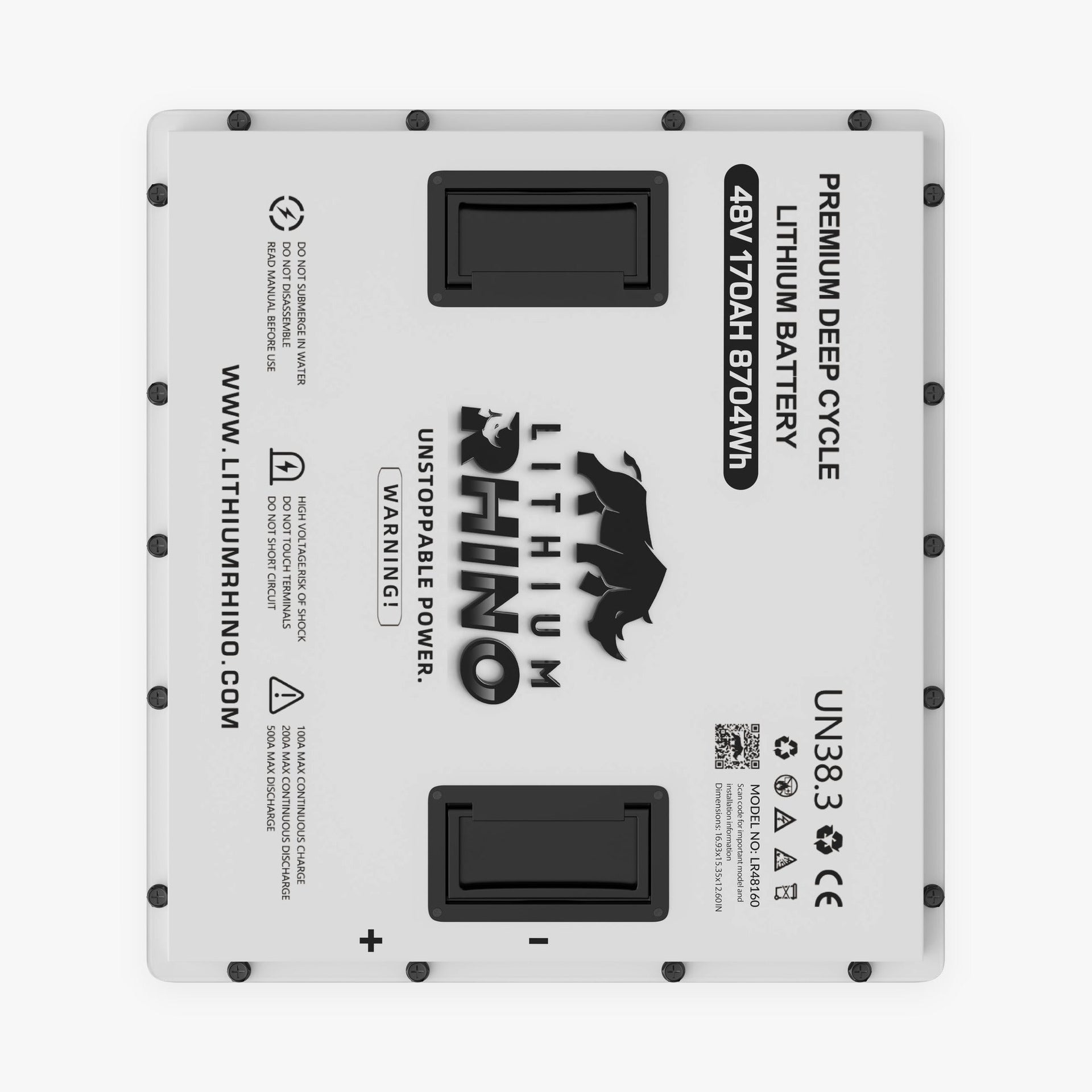 Lithium Rhino 48V 170Ah 300A BMS Conversion Kit